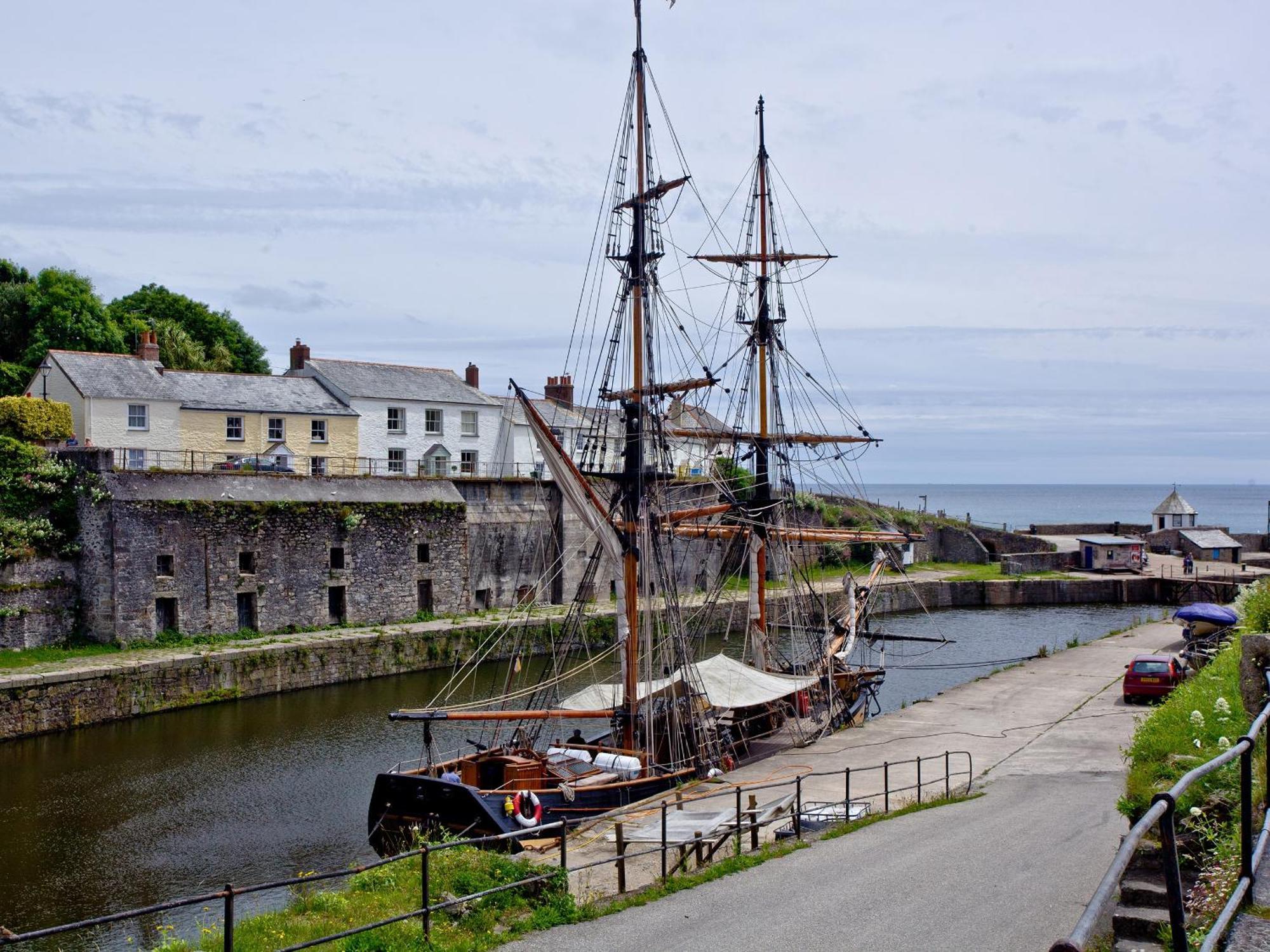 3 Waterwheel Apartment Charlestown (Cornwall) Exterior foto